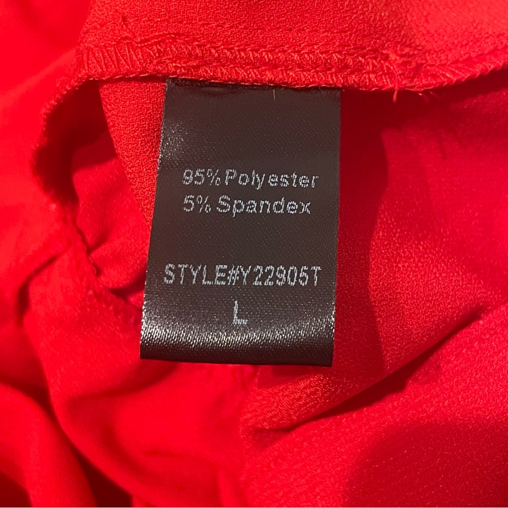 Pomander Place Red Ruffle Blouse - Picture 9 of 9